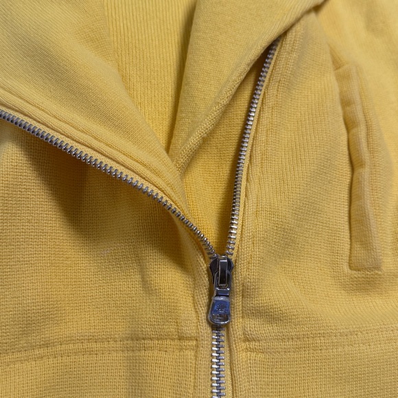 Lauren Ralph Lauren yellow moto jacket…sweater - Picture 5 of 9